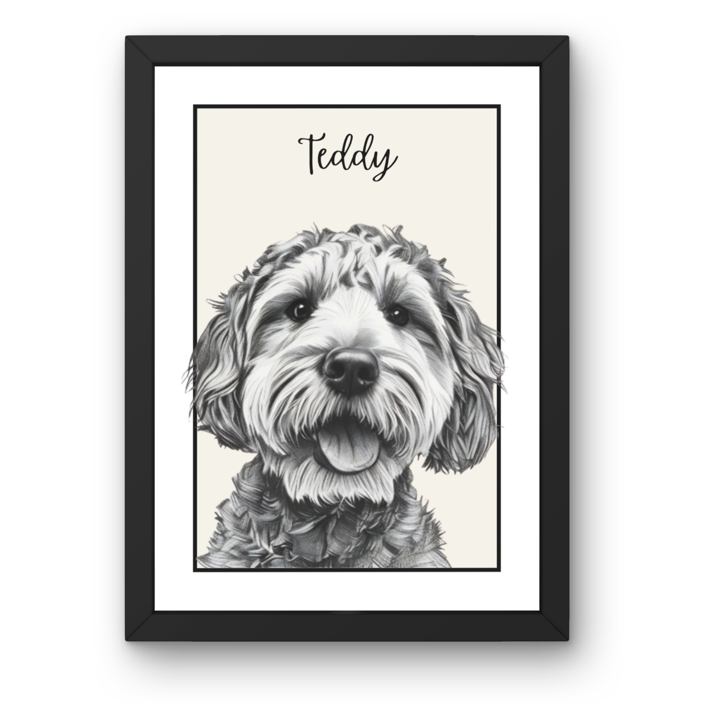 Personalised Pet Sketch Print