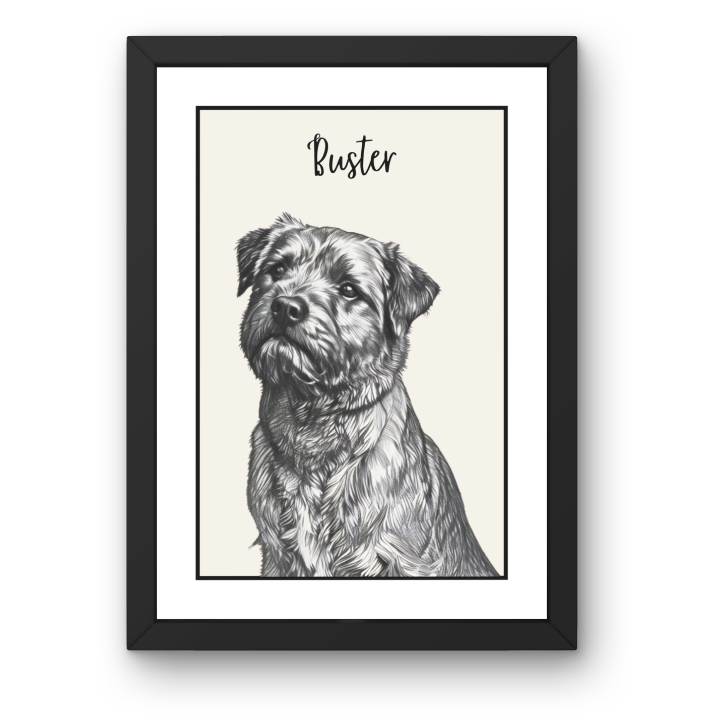 Personalised Pet Sketch Print