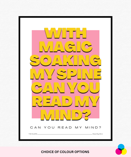 Read My Mind Bold Print