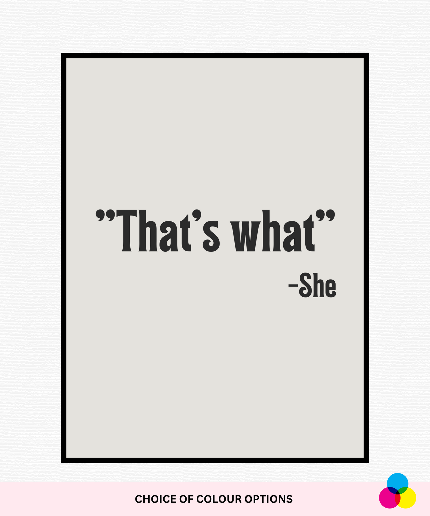 That's What She Said Poster